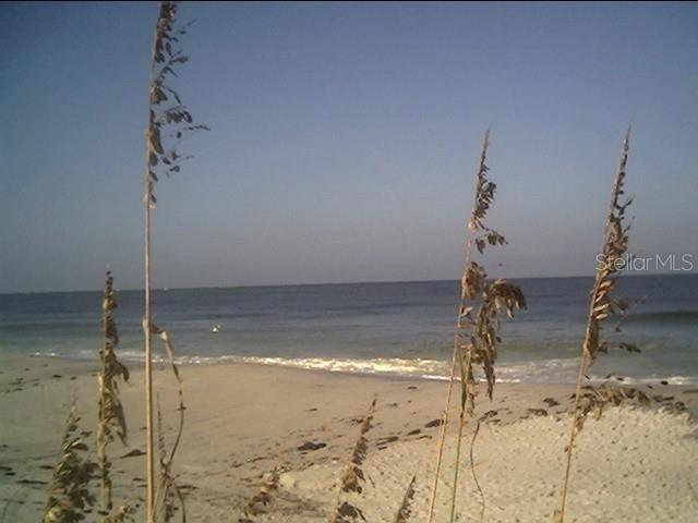 A view of a sandy beach and ocean framed by tall sea oats — 12501 SCULPIN COURT, PLACIDA, FL