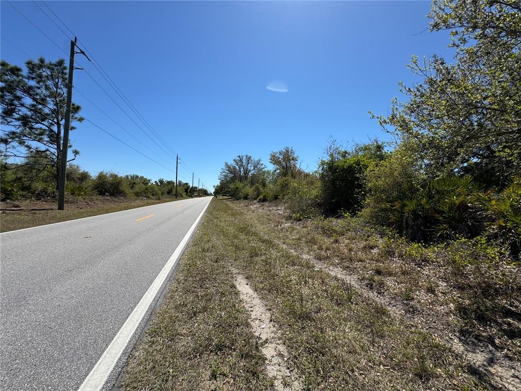 This is a satellite map view of a residential neighborhood with outlined land parcels — 1491 SULSTONE DRIVE, PUNTA GORDA, FL