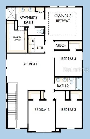 This is a floor plan of a home's first level featuring a garage and lanai — 3417 YELLOW CASSIA DRIVE, WESLEY CHAPEL, FL