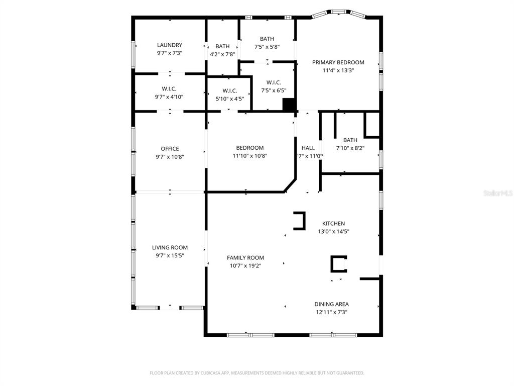 This is a floor plan showing the layout of a home with multiple rooms — 2100 KINGS HIGHWAY UNIT 969, PORT CHARLOTTE, FL