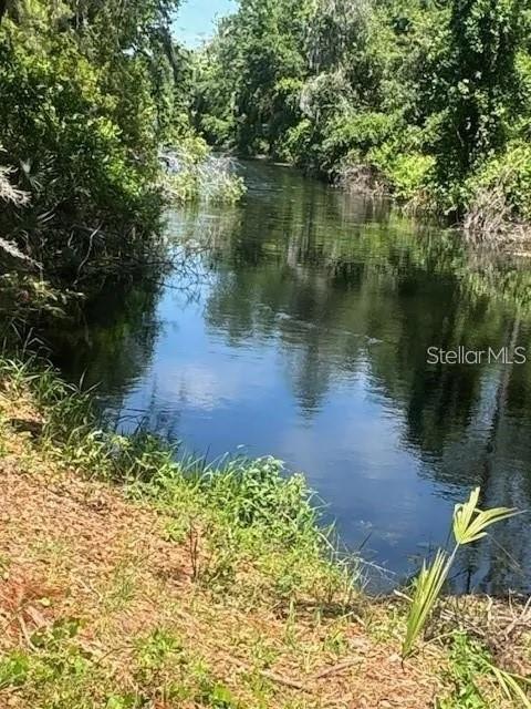 A view of a narrow, calm river flowing through a lush, wooded area — LOT 67, GRAND OAK LANE, TAVARES, FL