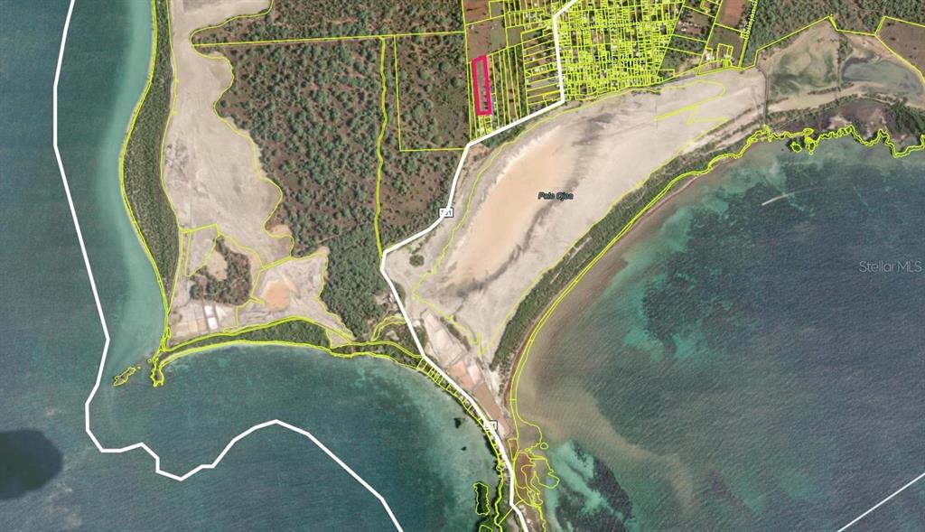 This is a land subdivision map showing multiple residential lots and property boundaries — SR 301 km 9.9 int SECTOR LAS SALINAS BARRIO BOQUERON UNIT D-2, CABO ROJO, PR