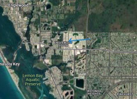This is a map showing the location of Englewood South in relation to surrounding areas — 1379 FLAMINGO DRIVE, ENGLEWOOD, FL