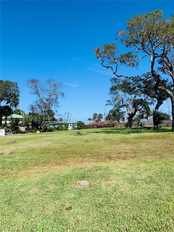 A grassy, vacant residential lot features several mature trees under a clear blue sky — 5948 RIVERSIDE DRIVE, PORT ORANGE, FL