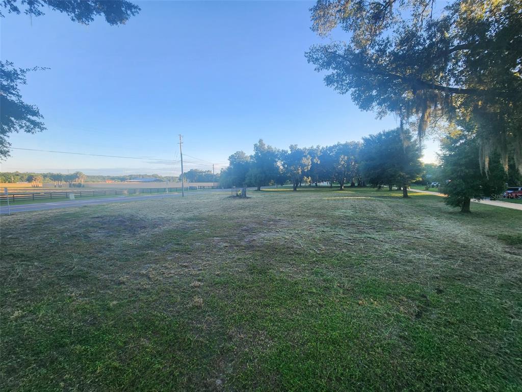 A large, grassy vacant lot with scattered trees under a clear blue sky — 00 LAKE DAISY DRIVE, ALTOONA, FL