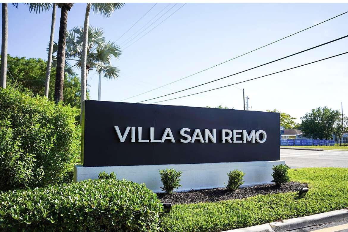 A white stucco house with a red tile roof and a concrete walkway — 8088 Vía Di Veneto, Boca Raton FL 33496, BOCA RATON, FL