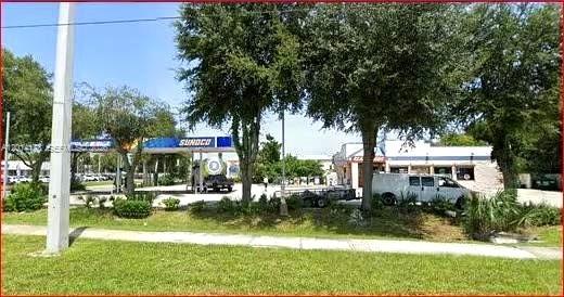 A Sunoco gas station with a convenience store and a white van parked outside — 895 N Nova, Daytona FL 32117, DAYTONA, FL