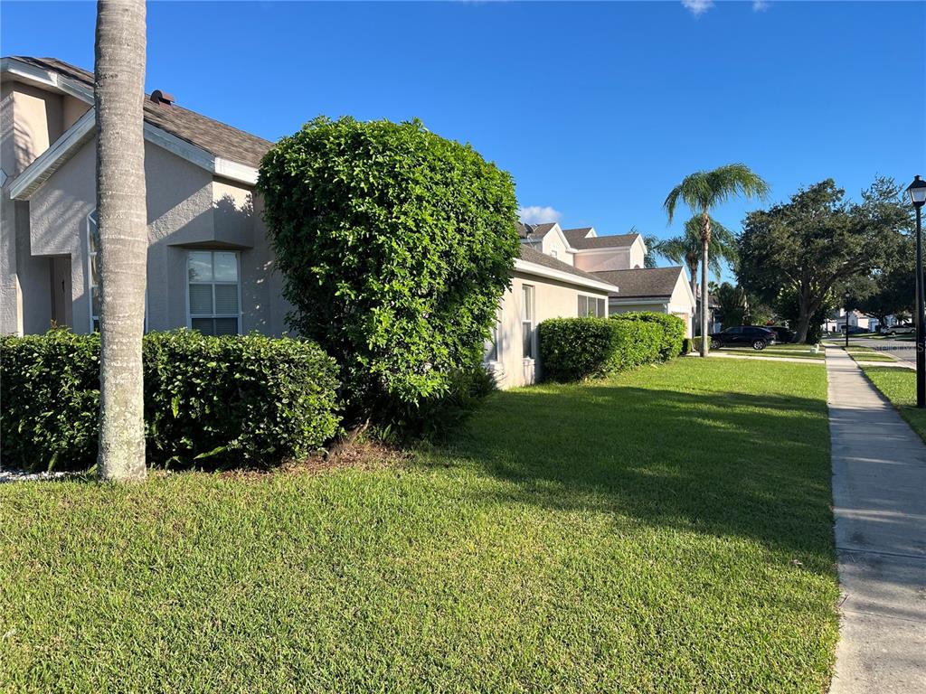 A single-story house with a manicured lawn, large shrubs, and a palm tree — 2701 CRANE TRACE CIRCLE, ORLANDO, FL